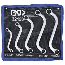JEU DE 5 CLES POLYGONALES