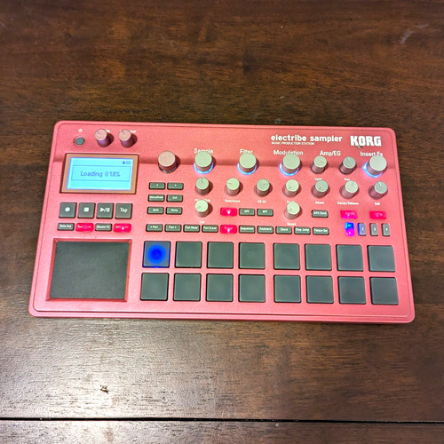 Korg electribe sampler - korg, red