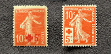 Timbres FRANCE 1914 Au profit