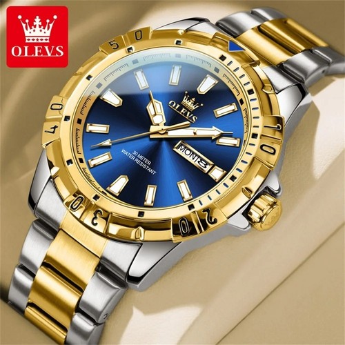 Olevs montre homme quartz - montre,