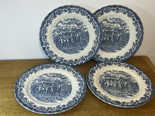 Lot 4 assiettes - lot, de
