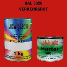 Ral 3020 1,5 KG Kit Mat Soie