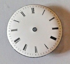 Cadran émaillé pour montre à gousset diamètre 31.7 mm   N° 36