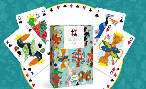 Jeu cartes djeco - 54,