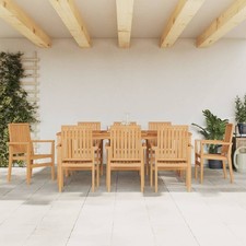 Lot de 8 Chaises de Jardin