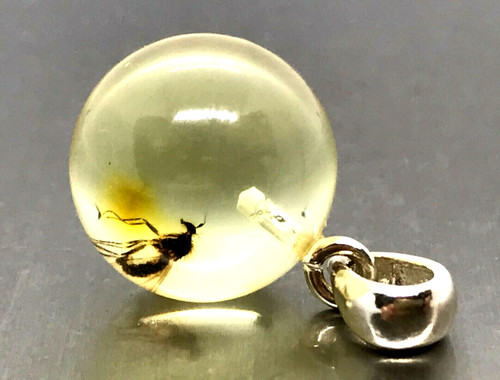 Pendentif ambre cadeau - pendentif,