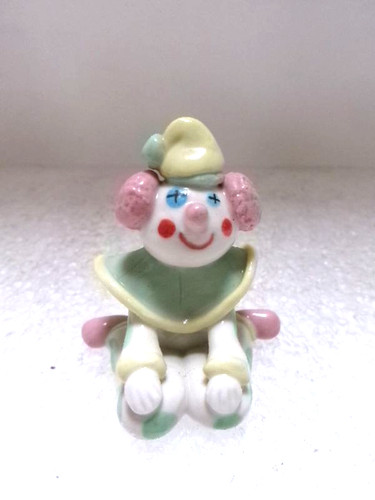 Petit clown céramique - en,