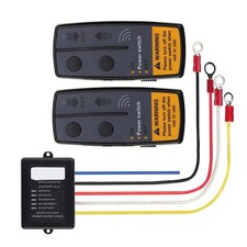 2 Kit T??l??commande Sans Fil 4G pour Treuil 12V 24V R??cup??ration pour VTT SUV