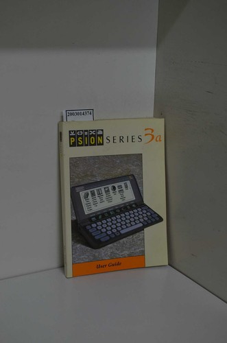 Psion series user - series, 3a