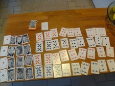 ancien jeu de 52 cartes sur le film les tontons flingueurs collection