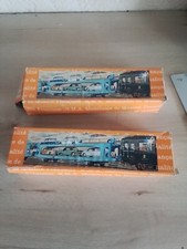 RMA HO. WAGONS PORTE AUTOS. 2 BOITES VIDES. 22CM