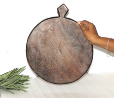 Plaque À Pain Chapati En Bois