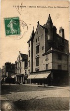CPA Tours Maison Briconnet Place de Chateauneuf (1409399)