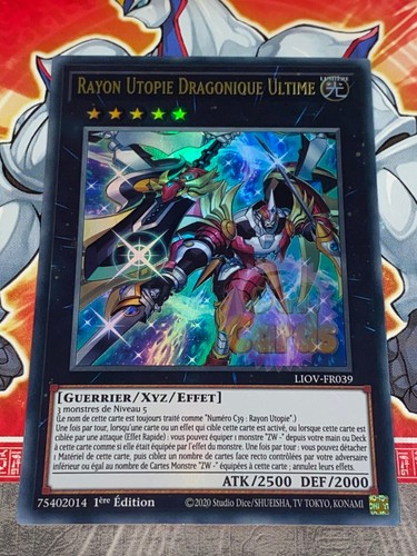 Carte rayon utopie - carte,