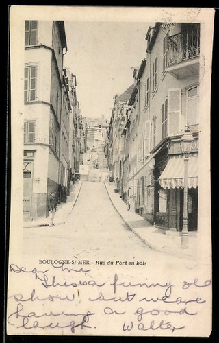 Cpa boulogne sur - boulogne-sur-mer,, du
