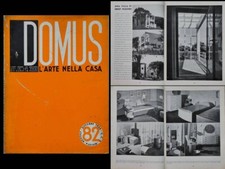 DOMUS n°82 1934 GILBERT ROHDE, ERNST PISCHKE, FRANCO ALBINI