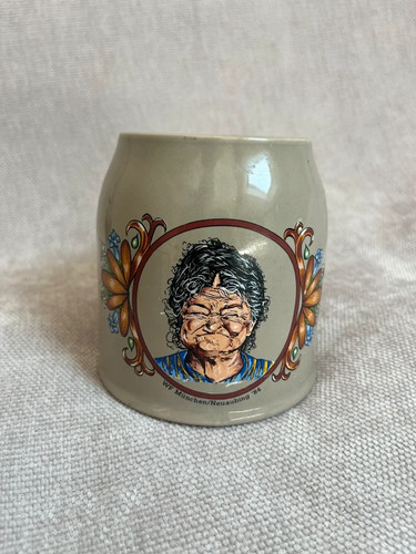 Chope bière vintage - chope,