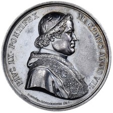 Vatican, Médaille, Pie IX