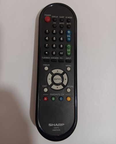Remote for sharp lcd - sharp,