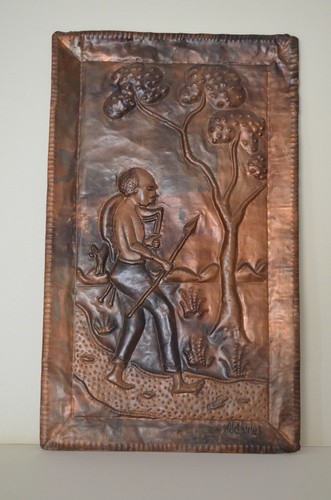 Tableau plaque africain - africain, en