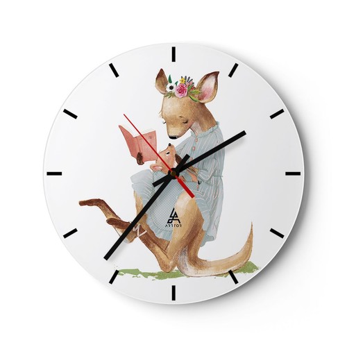 Horloge murale verre - horloge,