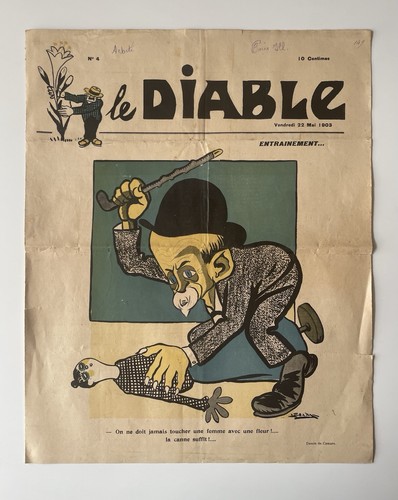 Diable caricature - le, ,