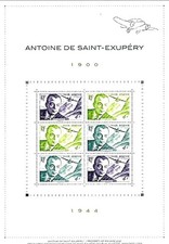 FRANCE Feuillet Poste Aerienne N° 86 Saint Exupery Neuf sans charnière Luxe