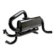 Echappement 4 en 1 "Baja" Noir avec chauffage pour VOLKSWAGEN Buggy