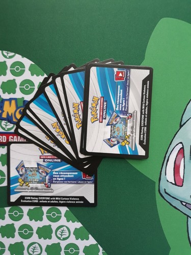 Carte pokémon code online - pokémon, 10