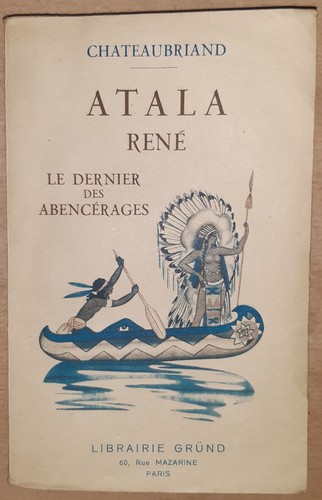 Chateaubriand atala rene - atala, +