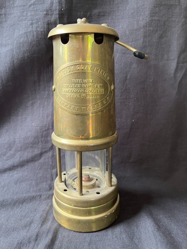 Ancienne lampe mineur - lampe, de