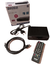 Boitier décodeur TNT HD SNT-220 HD SEDEA avec boite et telecommande HDMI USB