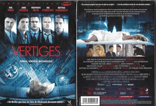 Dvd vertiges avec james - dvd,