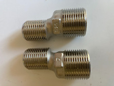 Lot de 2 Raccords excentrés 1/2" - 3/4"  L 58 mm - Joint silencieux robinetterie