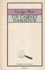 PEREC (Georges). Un cabinet