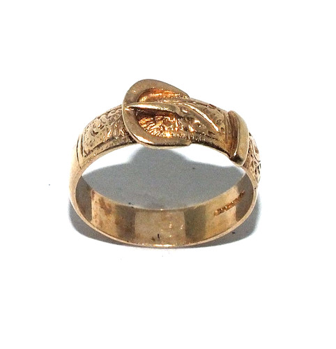 Bague vintage jaune 9ct - vintage,