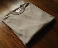 Pull homme col rond beige Dale