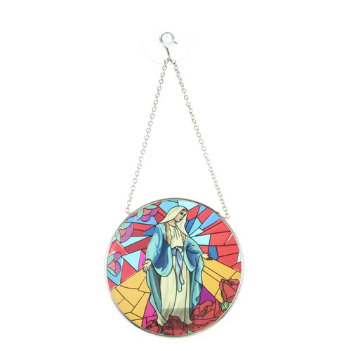 Pendentif vitrail verre - pendentif,