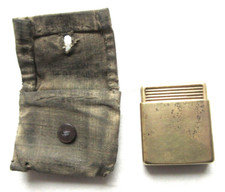 Très rare tampon SNCF en bronze au nom et numéro d'un agent contrôleur SNCF 1900