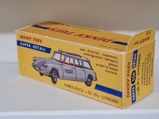 DINKY TOYS BOITE VIDE REPRO