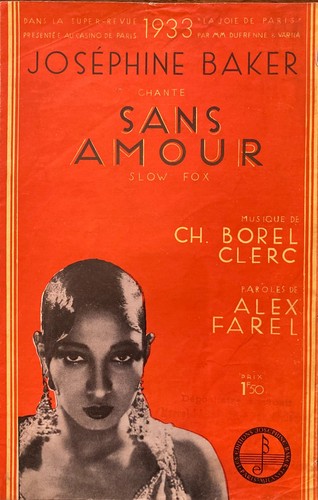 Josephine baker partition - baker,
