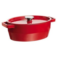 Cocotte pyrex ovale - ovale, avec