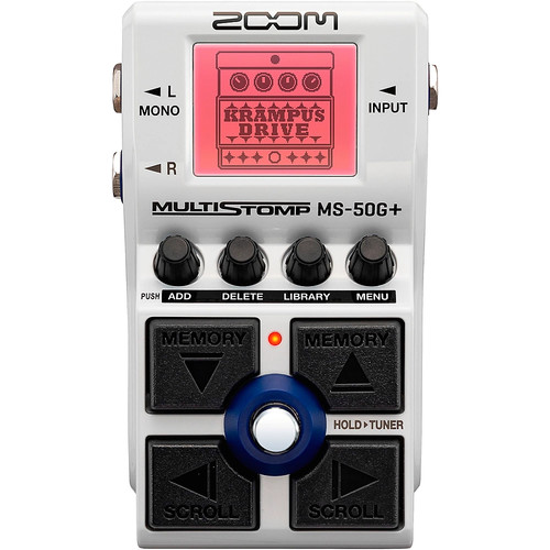 Zoom ms50g multistomp guitar - multistomp,
