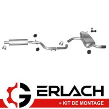 Echappement silencieux pour
