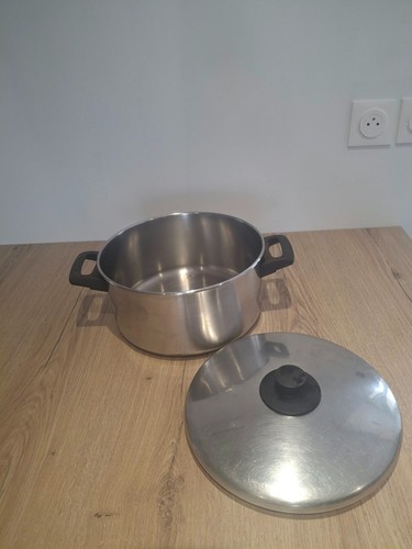 Faitout inox avec fond - , cuivre