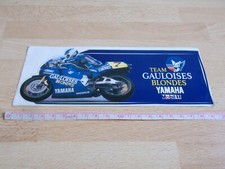 Autocollant Moto - TEAM GAULOISES BLONDES - YAMAHA - MOBIL 1
