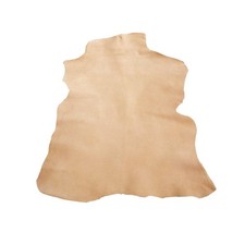 Peau de croûte de cuir de chèvre velours - BEIGE R66