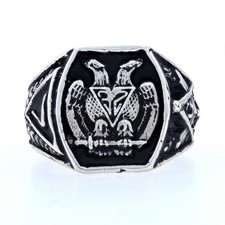 Neuf Écossais Rite Bague -