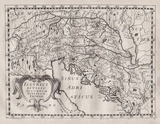 Carte D'Illyrie Croatie