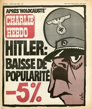 "CHARLIE HEBDO N°434 8/3/1979" CABU: APRÈS "HOLOCAUSTE" HITLER BAISSE POPULARITÉ